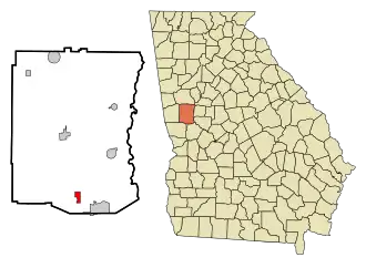 Localisation de Warm Springs