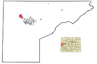 Localisation de Fruita