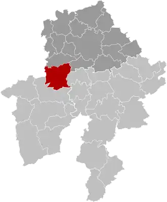 Localisation de Mettet