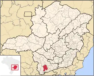 Microrégion de Santa Rita do Sapucaí