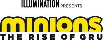 Description de l'image Minions - The Rise of Gru logo.svg.