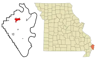 Localisation de Charleston