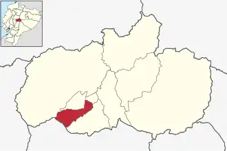 Localisation de Canton de Mocha