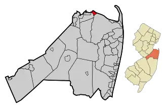 Localisation de Keansburg
