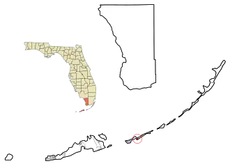 Localisation de Key Colony Beach