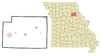 Localisation de Madison