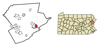 Localisation de East Stroudsburg