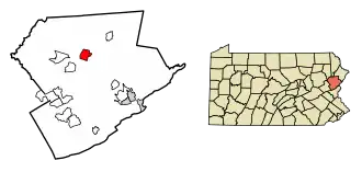 Localisation de Mount Pocono