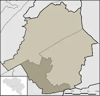 Localisation de Mont-Sainte-Aldegonde