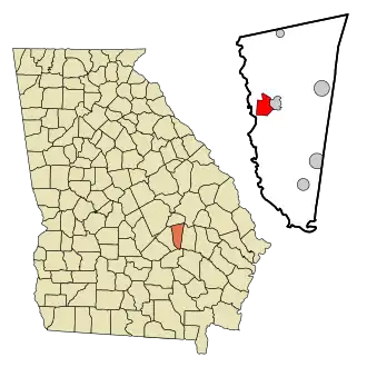 Localisation de Mount Vernon