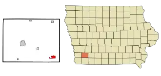 Localisation de Villisca