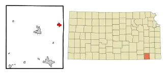 Localisation de Cherryvale