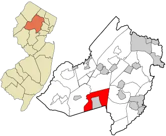 Localisation de Mendham