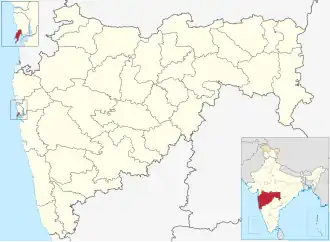 Localisation de Mumbai-Ville