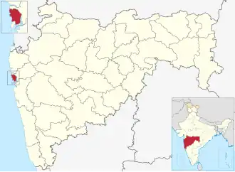 Localisation de Mumbai-banlieue