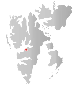 Localisation de Longyearbyen