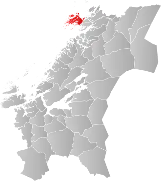 Localisation de Vikna