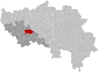 Localisation de Nandrin