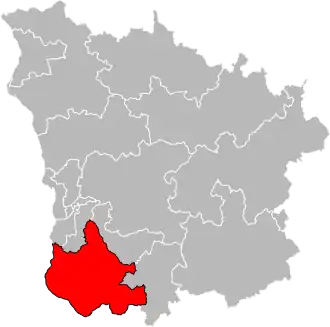 Canton de Saint-Pierre-le-Moûtier