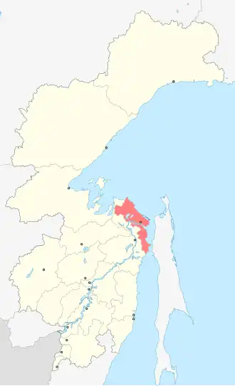 Localisation de Raïon de Nikolaïevsk