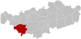 Localisation de Nivelles