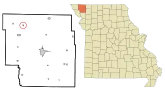 Localisation de Clearmont