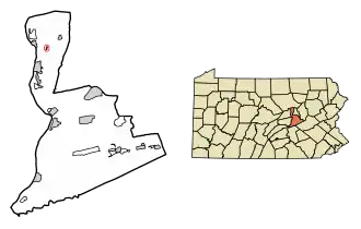 Localisation de McEwensville