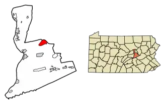 Localisation de Riverside