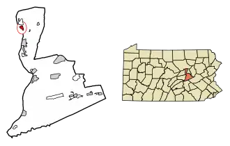 Localisation de Watsontown