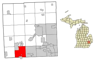 Localisation de Novi