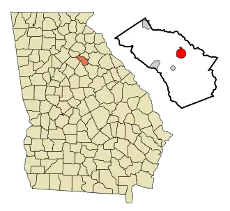 Localisation de Watkinsville