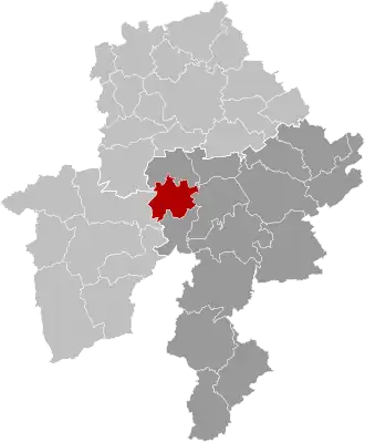 Localisation de Onhaye