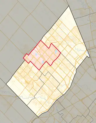 Carte de la circonscription