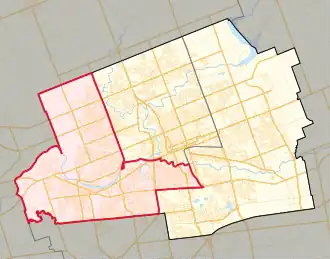 Carte de la circonscription