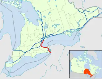 Image illustrative de l’article Queen Elizabeth Way
