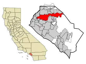 Localisation de Anaheim