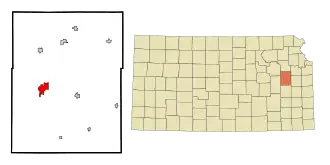 Localisation de Osage City