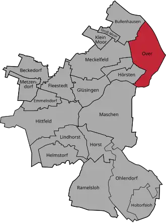 Localisation de Over