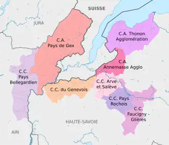 Pôle métropolitain du Genevois français