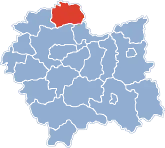Localisation de Powiat de Miechów