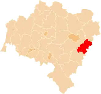Localisation de Powiat d'Oława