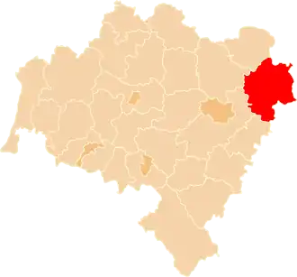 Localisation de Powiat d'Oleśnica
