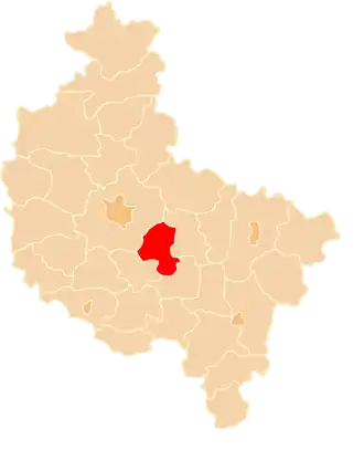 Localisation de Powiat de Środa Wielkopolska