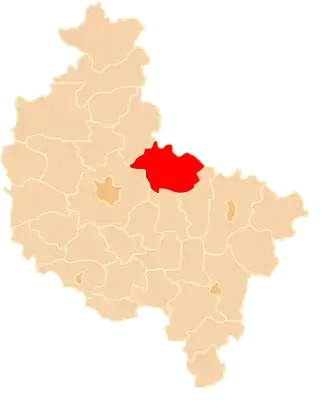 Localisation de Powiat de Gniezno