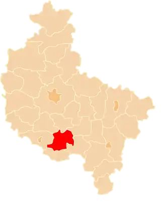 Localisation de Powiat de Gostyń