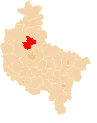 Localisation de Powiat d'Oborniki