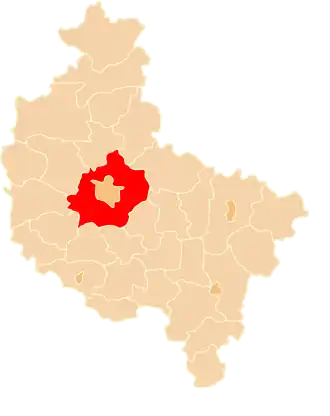 Localisation de Powiat de Poznań