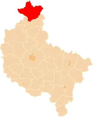 Localisation de Powiat de Złotów