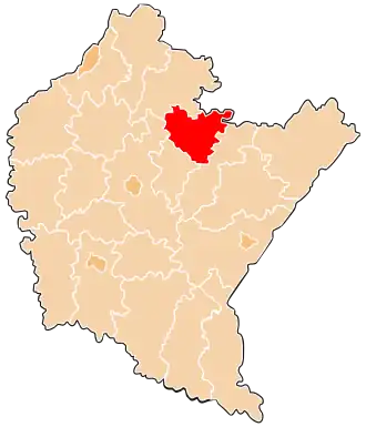 Localisation de Powiat de Leżajsk