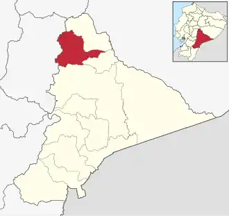 Localisation de Canton de Pablo Sexto